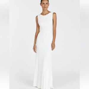 DISSH Ivy White Midi Dress